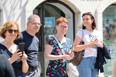 Kamnik danes v znamenju maturantske četvorke, v kateri je zaplesalo preko 200 maturantk in maturantov (12)